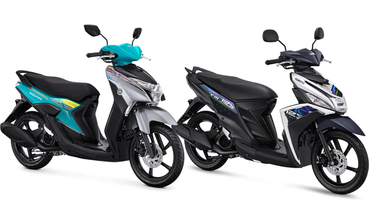 Yamaha Gear 125 dan Mio M3 125.