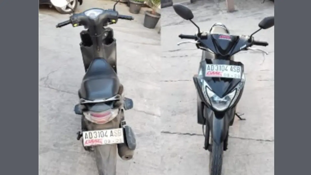 Barang bukti kasus curanmor di Kecamatan Teras, Boyolali. (DOK.POLRES BOYOLALI)