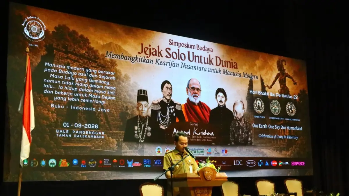 Diskusi terkait membumikan budaya. (Humas Pemkot Solo) 