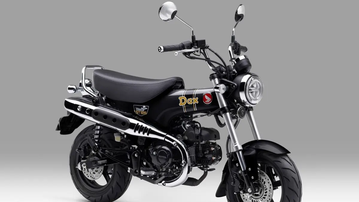 Honda ST125 Dax Tampil Makin Ikonik dengan Dua Warna Baru, Harga Rp84,5 Juta