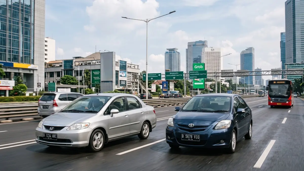 Honda City 2005 atau Toyota Vios 2005? Ini Pilihan Mobil Bekas Murah yang Masih Layak Dibeli