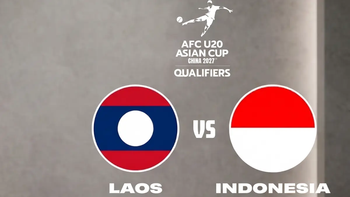 Indonesia U-20 vs Laos kualifikasi Piala Asia U-20 2027.
