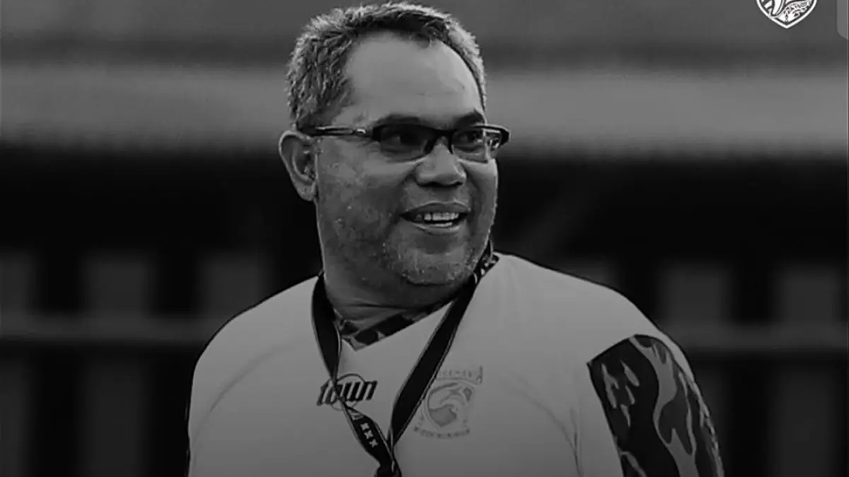  Mantan pemain sekaligus pelatih sepak bola Indonesia, Iwan Setiawan, meninggal dunia pada Kamis (3/9/2026). (Instagram Borneo FC) 