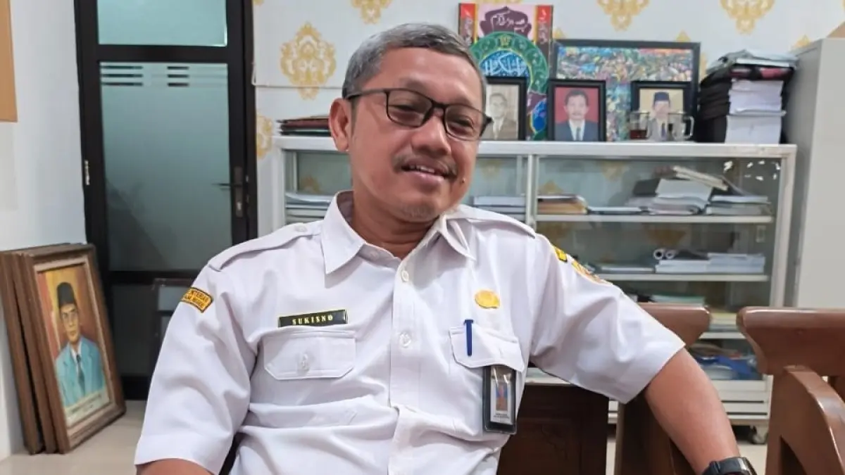 Sekretaris Disdikbud Sragen Sukisno. (Rudi Hartono/Radar Solo)