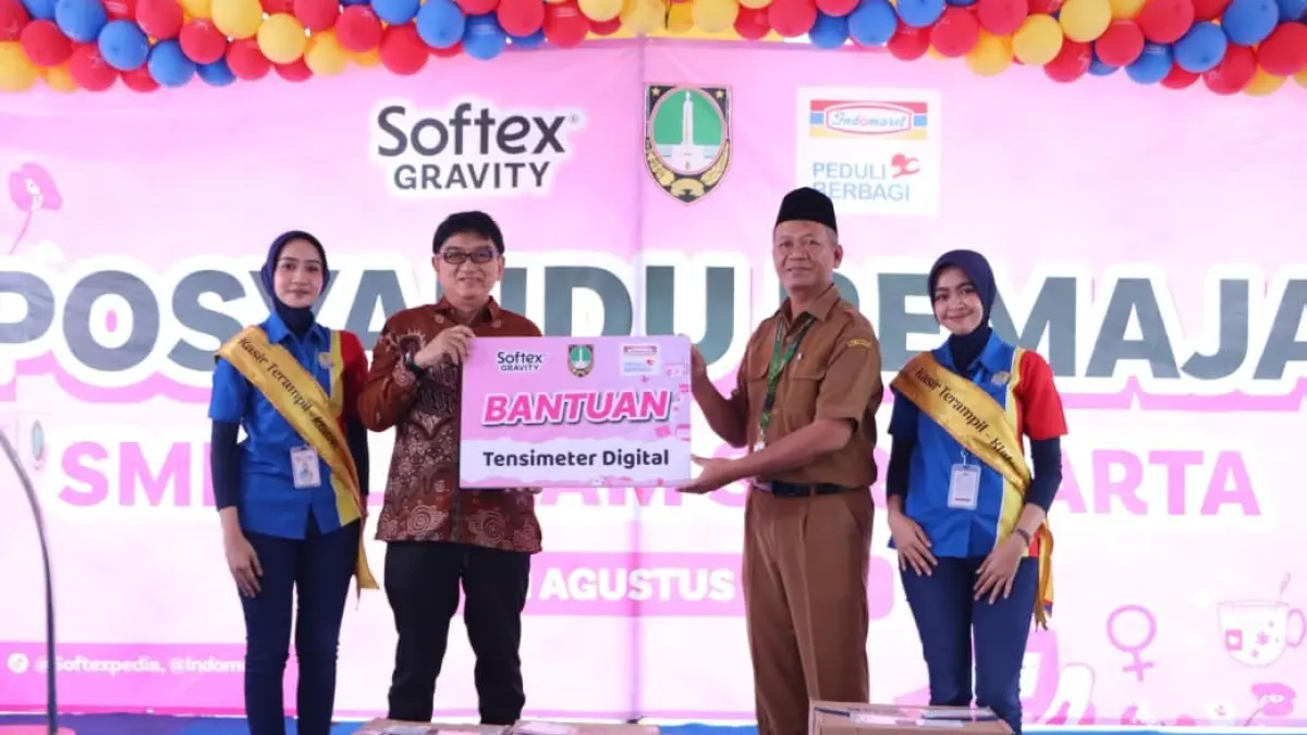Sinergi Softex dan Indomaret Hadirkan Posyandu Remaja bagi Siswi SMP Al-Islam Surakarta