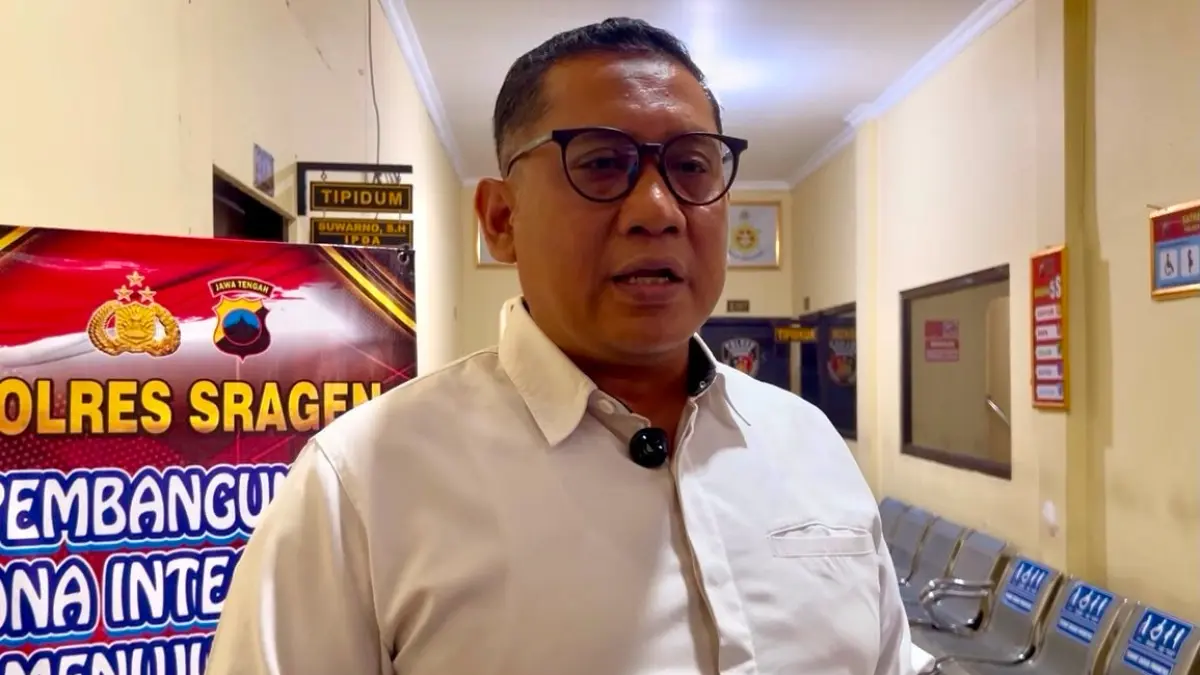 Kasatreskrim Polres Sragen AKP Catur Agus Yudo Praseno. (Ahmad Khairudin/Radar Solo) 
