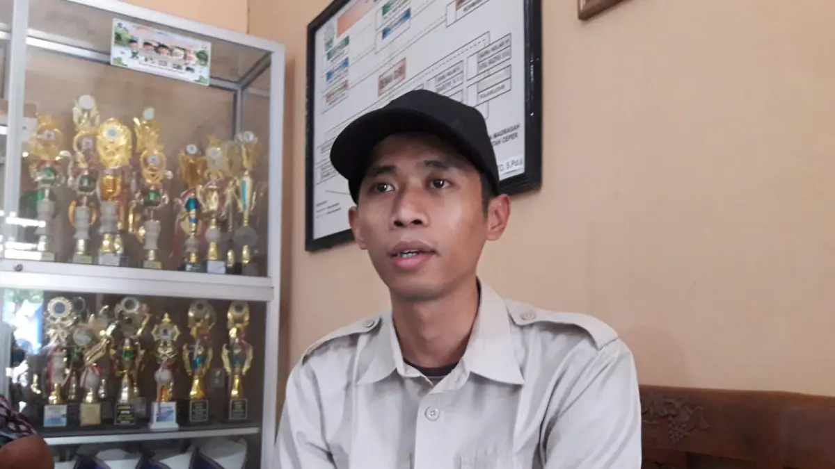 Koordinator Wilayah BGN Kabupaten Klaten Yoga Angga Pratama. (Angga Purenda/Radar Solo)