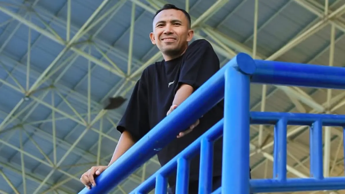 OPTIMISTIS: Taufiq Kasrun kini resmi ditunjuk sebagai pelatih baru Persika Karanganyar di Liga Nusantara. (ISTIMEWA)