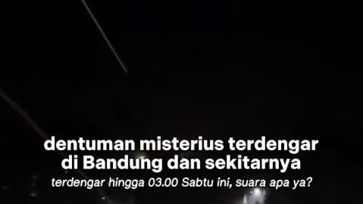 Dentuman Misterius Terdengar hingga Bandung, PVMBG Duga Berasal dari Erupsi Gunung Anak Krakatau