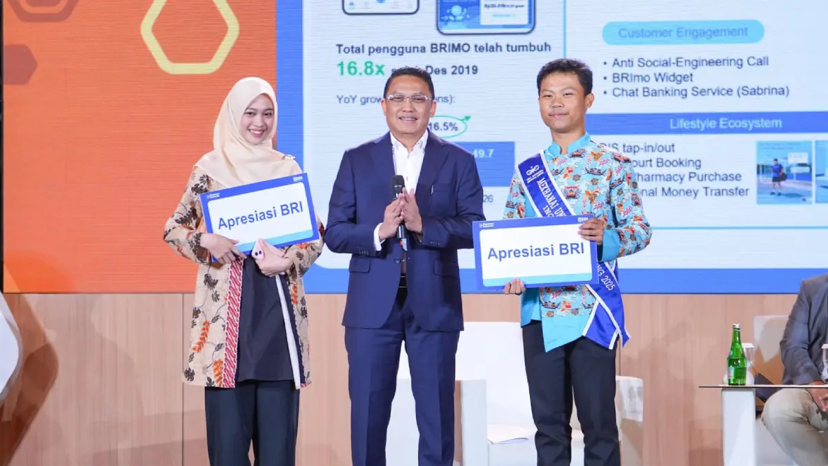 BRI memperluas edukasi literasi keuangan bagi kalangan muda.