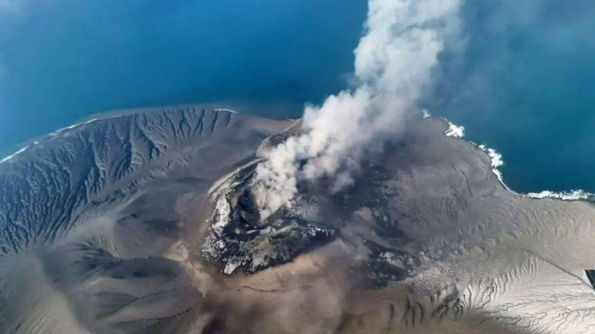 Gunung Anak Krakatau. (ANTARA/Kementerian ESDM)