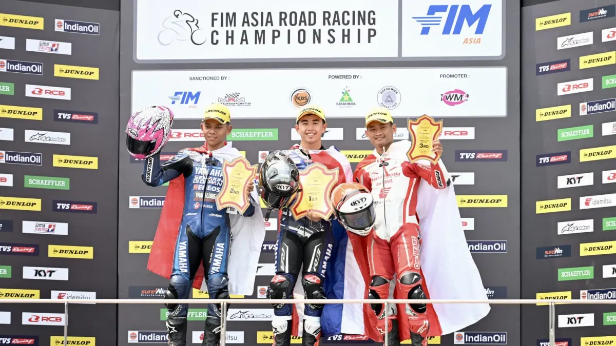 Start dari Posisi 30, Rheza Danica Justru Melesat ke Podium ARRC Sepang