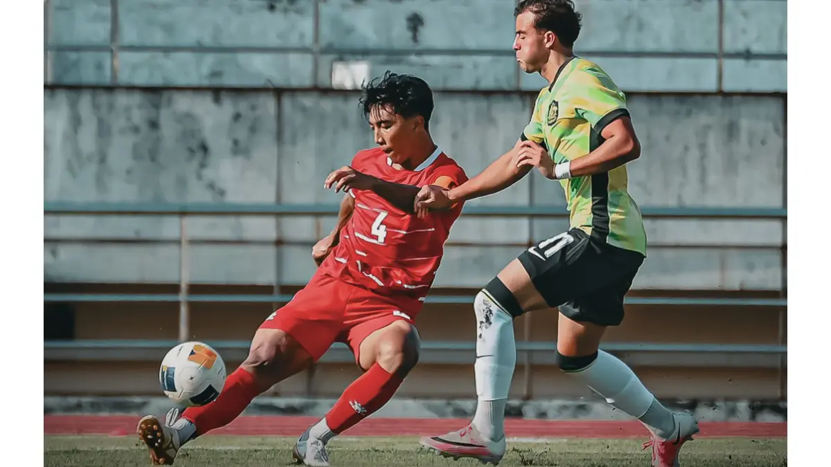Timnas Indonesia U-20 sukses tumbangkan Australia pada laga pamungkas Grup H Kualifikasi Piala Asia U-20 2027. (Instagram timnasindonesia)