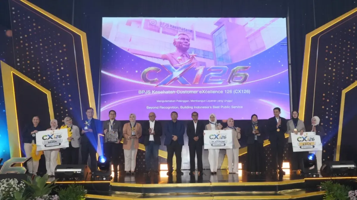 BPJS Kesehatan implementasikan keunggulan layanan pelanggan (customer excellence) di 126 Kantor Cabang BPJS Kesehatan di seluruh Indonesia, Senin (7/9/2026). (Dokumentasi BPJS Kesehatan)
