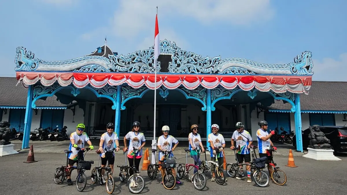 Budaya bersepeda terus digalakkan di Kota Solo. 