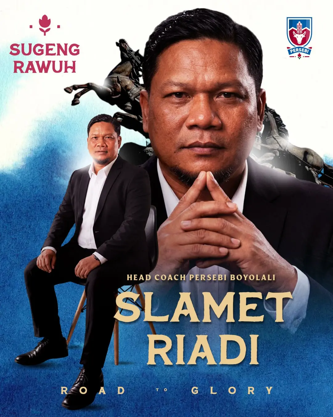 Slamet Riadi resmi jadi pelatih Persebi Boyolali di Liga 4 2026/2027. (Instagram @persebi.boyolali)
