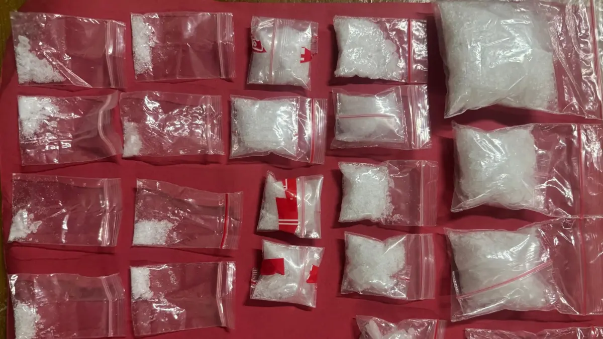 Barang bukti sabu yang diamankan dari tangan AM, 30, saat penggerebekan di rumahnya di Kecamatan Baki, Sukoharjo. (Dok. Polres Sukoharjo)