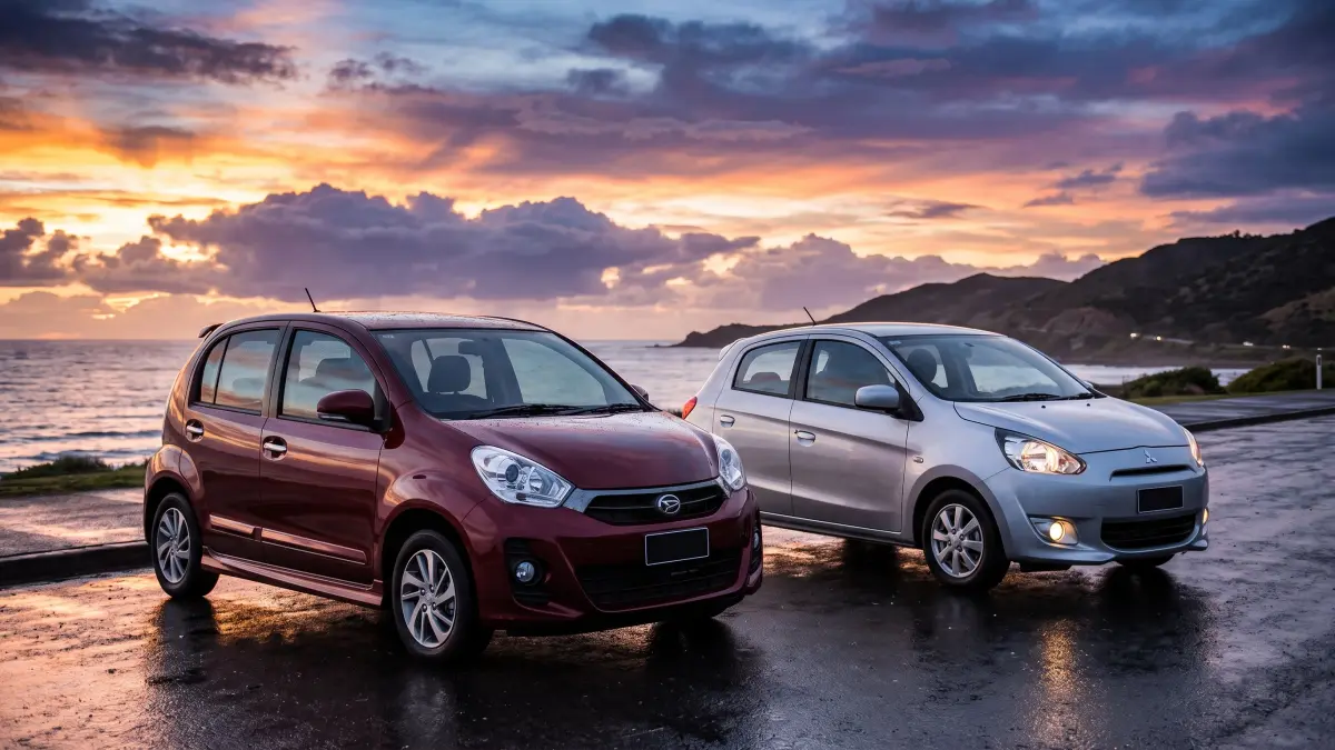 Mitsubishi Mirage 2015 vs Daihatsu Sirion 2015, Harga Bekas Mulai Rp70 Jutaan dan Suku Cadang Dibandingkan (GEMINI AI)