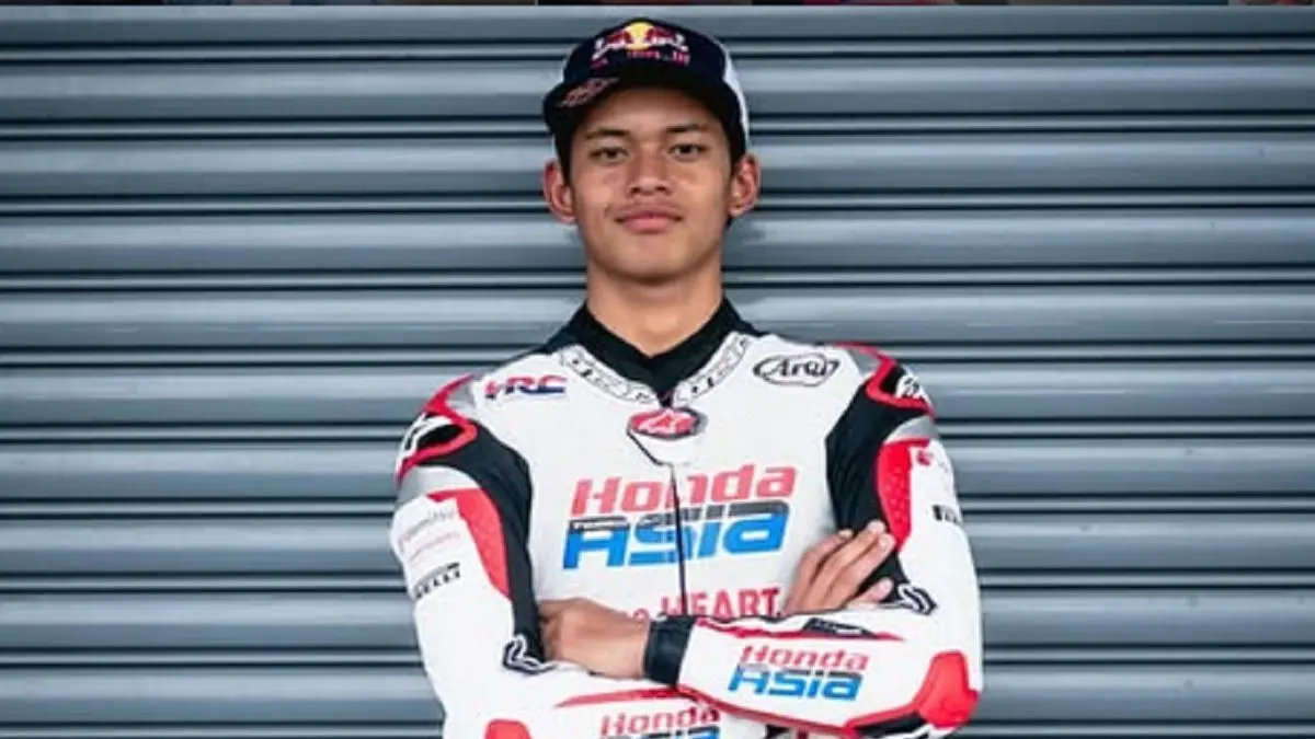Veda Ega Pratama Masuk Bursa Tim Jerman Moto3 2027, Benarkah Kontrak Fantastis Rp28 Miliar untuk&nbsp; Menanti? (Honda Team Asia)