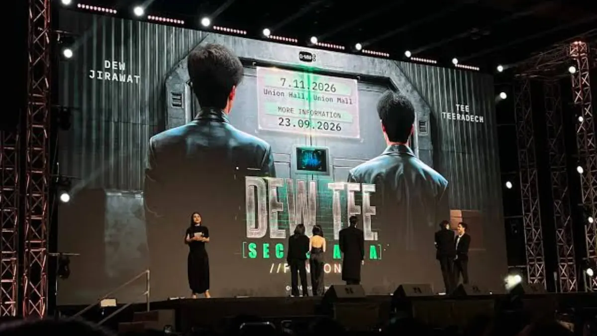 Dew Jirawat dan Tee Vithawin Umumkan Fancon Pertama Mereka. 