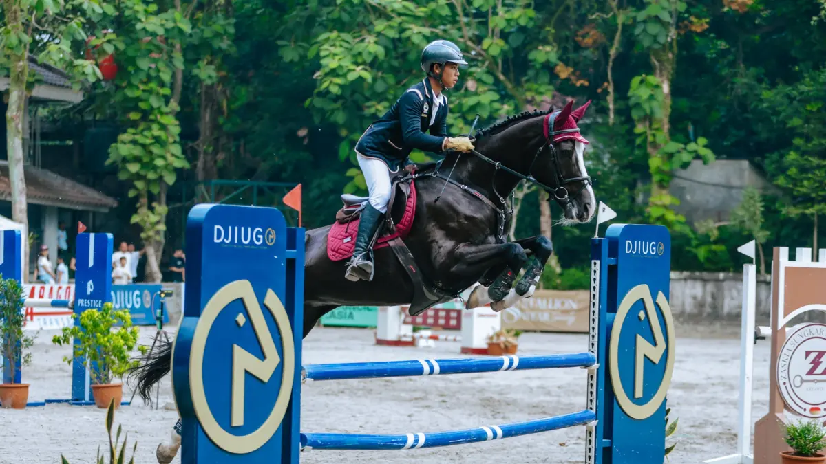 Atlet equestrian Kota Solo tengah mengikuti kejuaraan bergengsi. (Istimewa) 