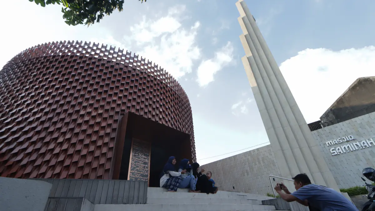Masjid Saminah Sihyadi Solo. (M Ihsan/Radar Solo)