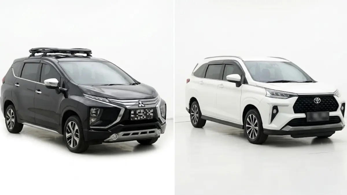 Mitsubishi Xpander Ultimate AT 2018 dan Toyota Avanza 1.3 G CVT 2022.