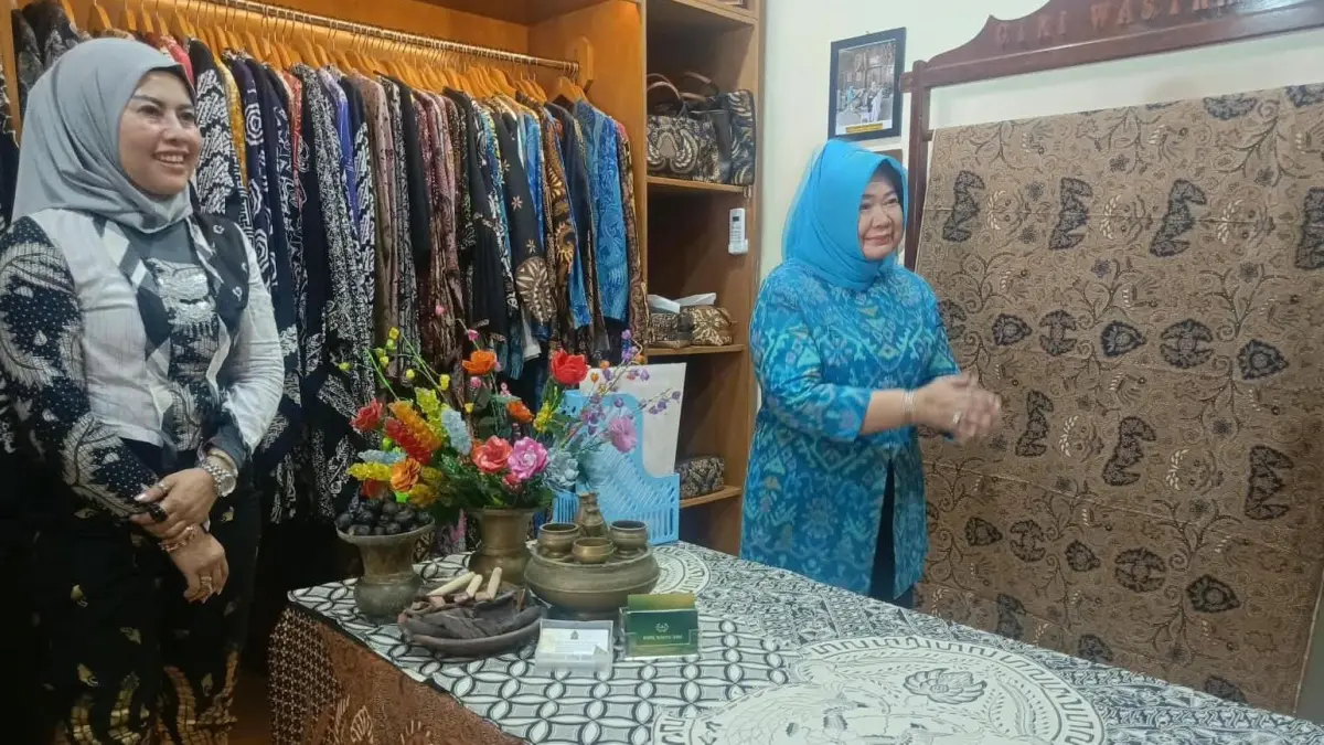 Galeri Batik Girilayu di Desa Girilayu, Kecamatan Matesih, Karanganyar diresmikan Sabtu (12/9/2026). (Rudi Hartono/Radar Solo)