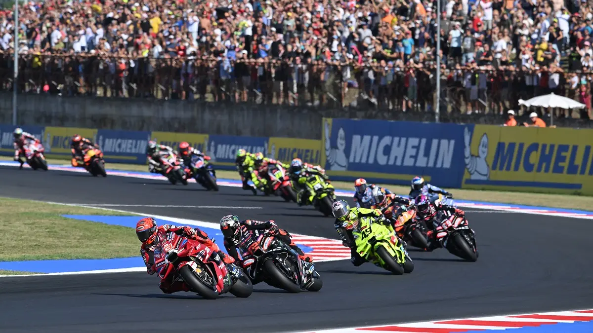 Jadwal MotoGP San Marino 2026 Hari Ini: Cek Jadwal Balapan Marc Marquez dan Veda Ega, Mulai Jam Berapa? (X.com/@Michelin_Sport)