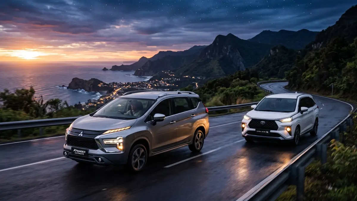 Mitsubishi Xpander vs Toyota Veloz: Sama-Sama Mesin 1.5 Liter, Tapi Mana yang Lebih Nyaman?