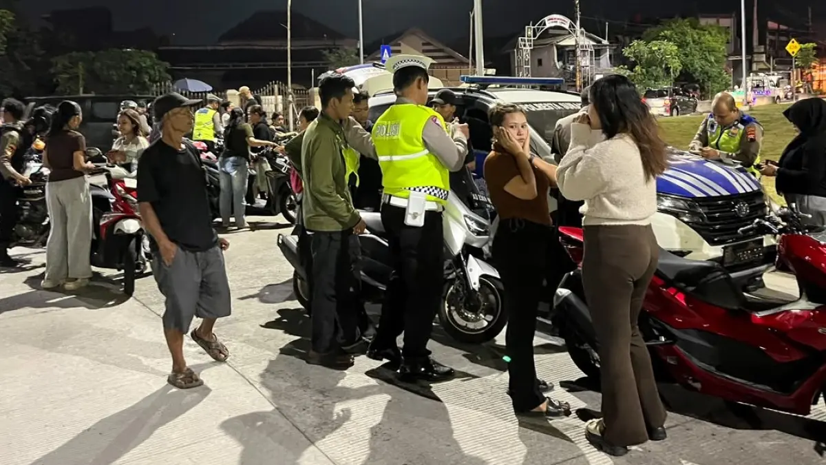 Polresta Solo menggelar operasi penertiban, di kawasan Joglo, Sabtu (12/9/2026) malam. (DOK.POLRESTA SOLO)