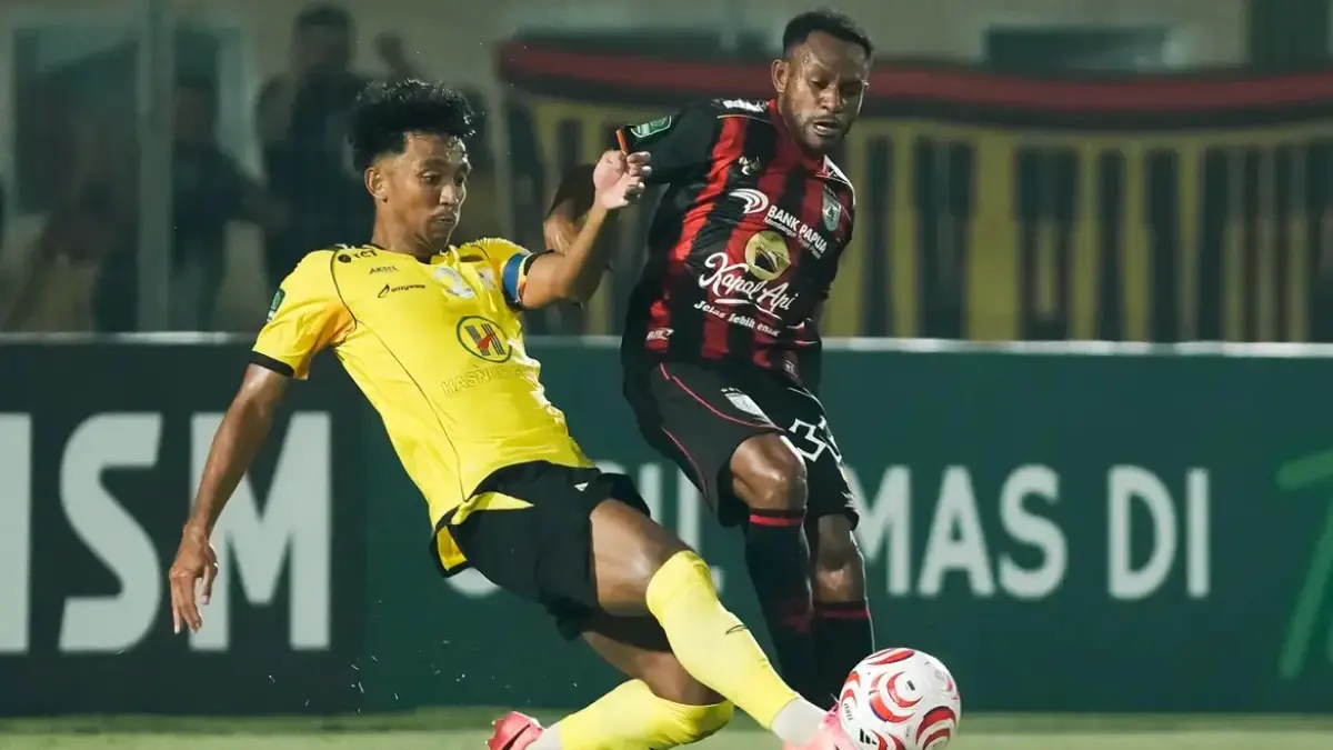 Persipura melawan Barito Putera  di Stadion 17 Mei, Banjarmasin, Sabtu (12/9). (dok. Barito Putera)