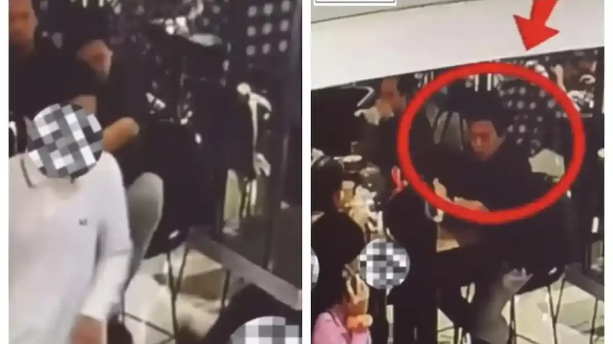 Heboh! Perempuan Inisial A Diduga Ditendang Pria saat Antre di Food Court Senayan City, Videonya Viral (Instagram/@viralforjusticecom)