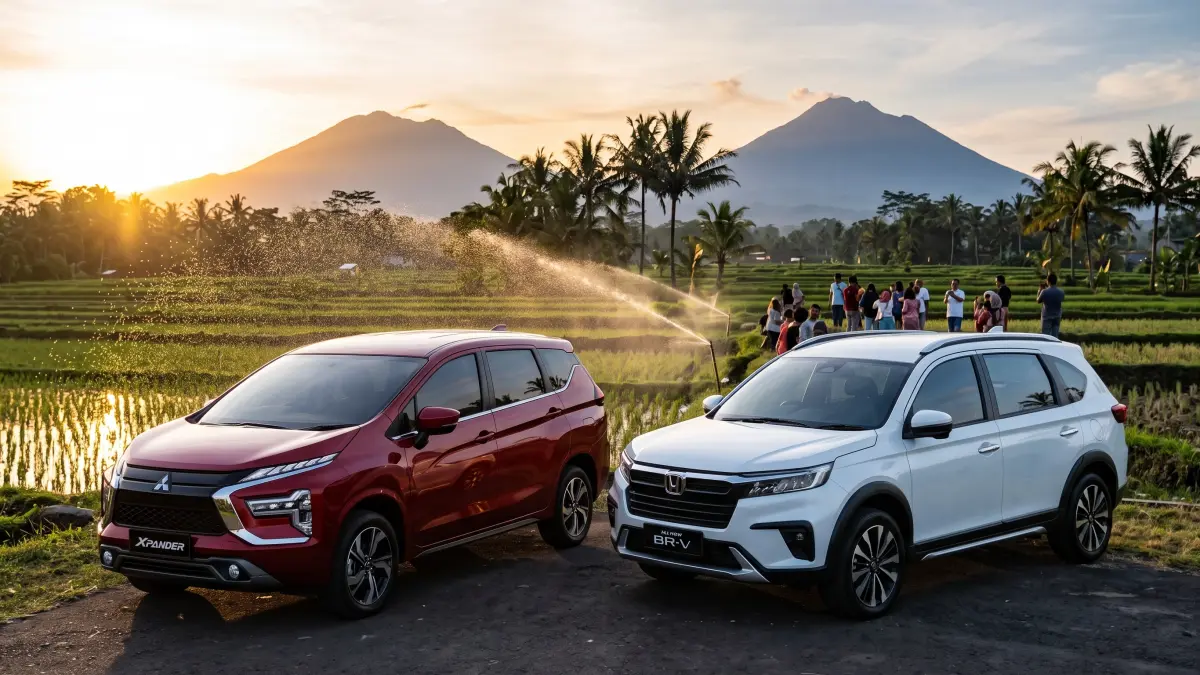 Mitsubishi Xpander vs Honda BR-V: Adu Spek, Harga dan Kenyamanan, Mana yang Lebih Menarik? (GEMINI AI)