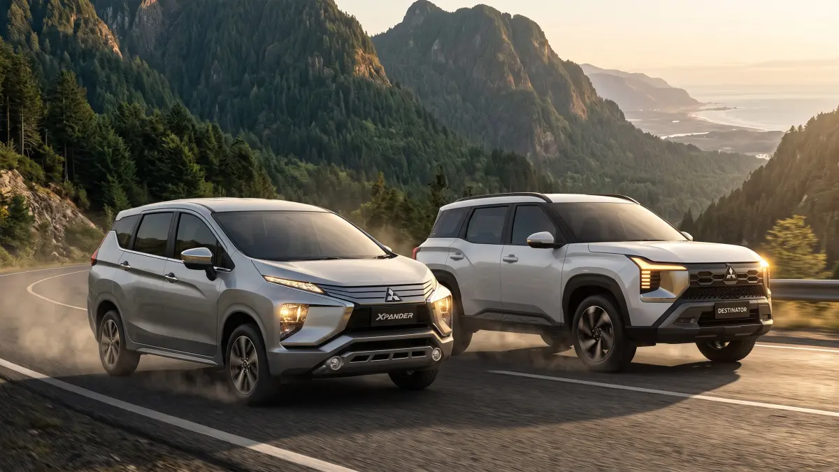 Mitsubishi Xpander vs Mitsubishi Destinator, Beda Kelas tapi Sama-Sama Nyaman: Mana yang Cocok? (GEMINI AI)