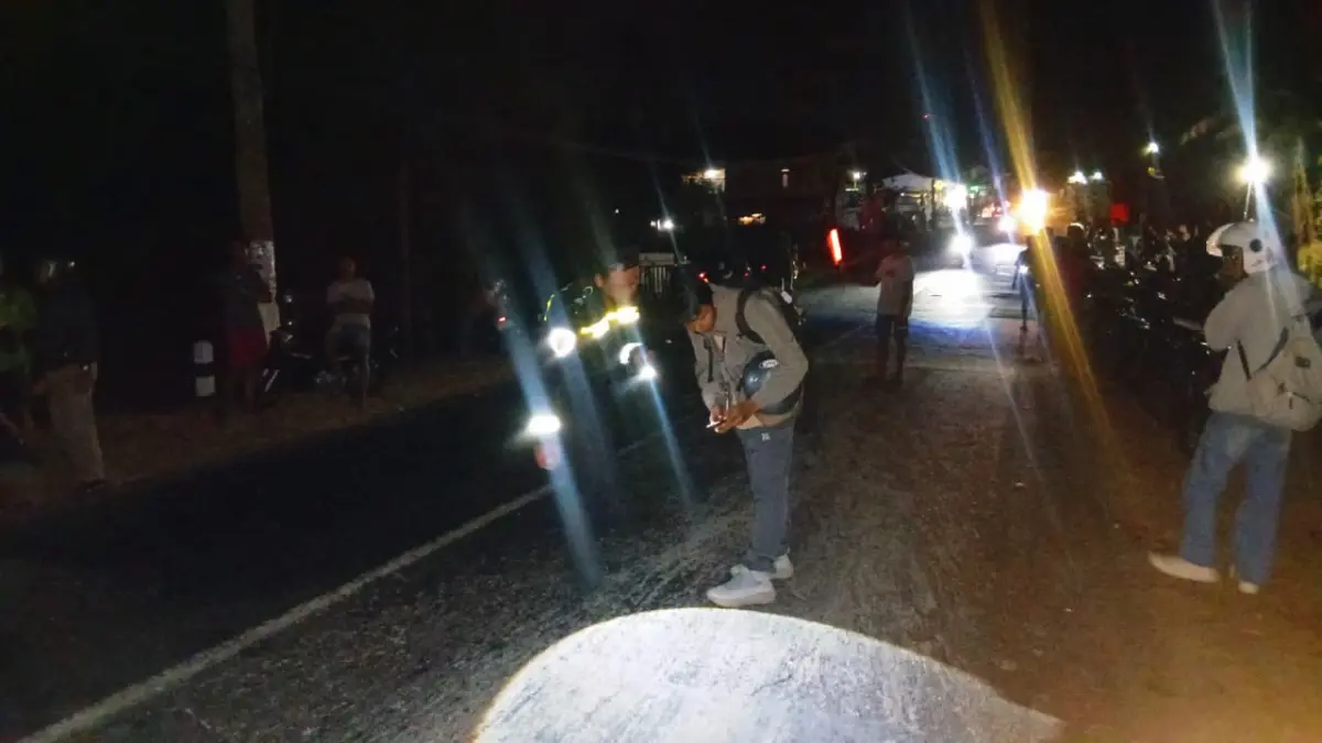 Kecelakaan Maut di Ngadirojo Wonogiri, Vixion Tabrak Smash hingga Pengendara Meninggal Dunia (IWAN ADI/RADAR SOLO)