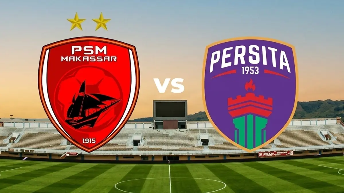 PSM Makassar vs Persita Tangerang.