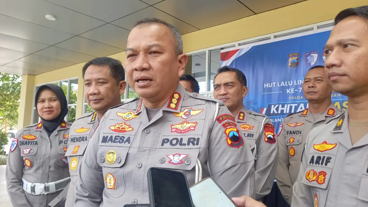 Tekan laka dan balap liar, Ditlantas Polda Jateng perkuat pengawasan. (Antonius Christian/Radar Solo)