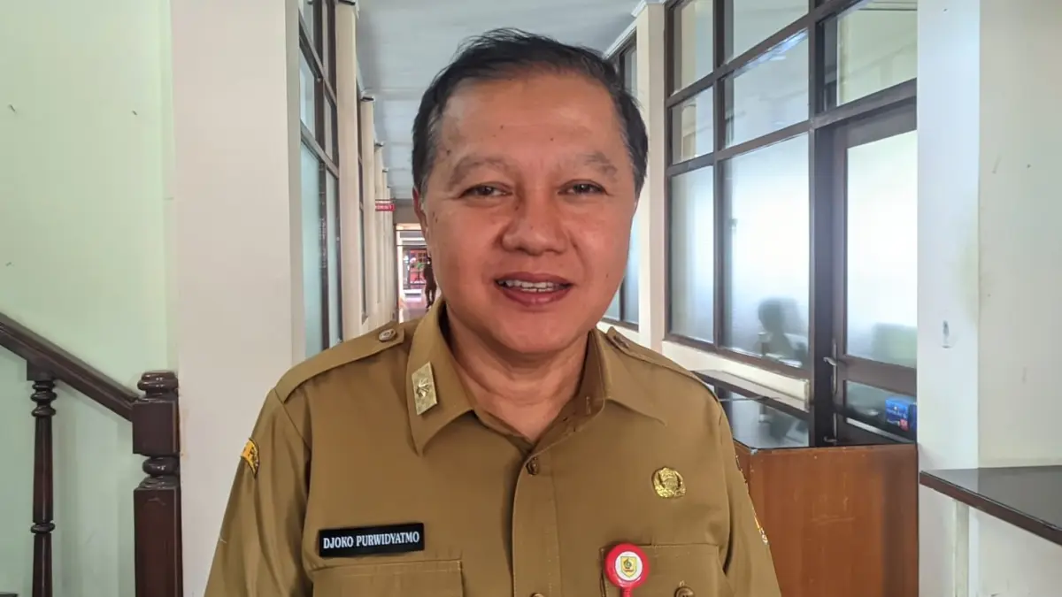Kepala Dinas PMD Wonogiri Djoko Purwidyatmo. (IWAN ADI/RADAR SOLO)