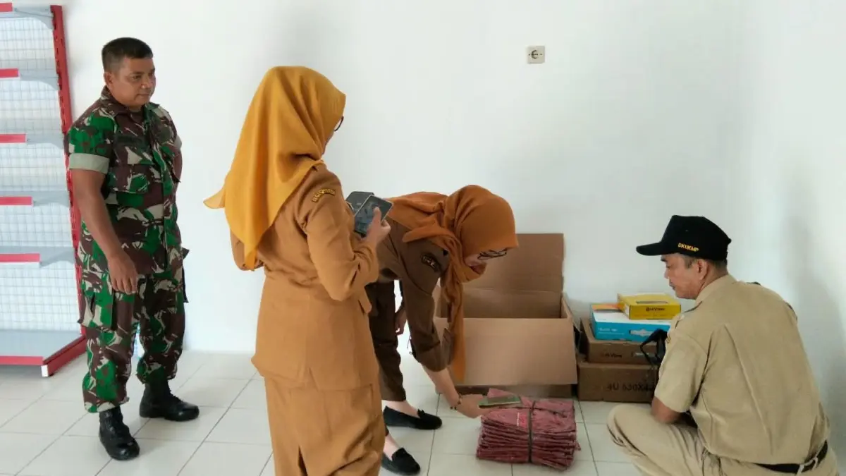 Pengecekan oleh Tim Verval Koperasi Desa/Kelurahan Merah Putih (KDKMP) di Desa Talang, Kecamatan Bayat pada Senin (21/9/2026). (Dokumentasi Kodim 0723/Klaten)