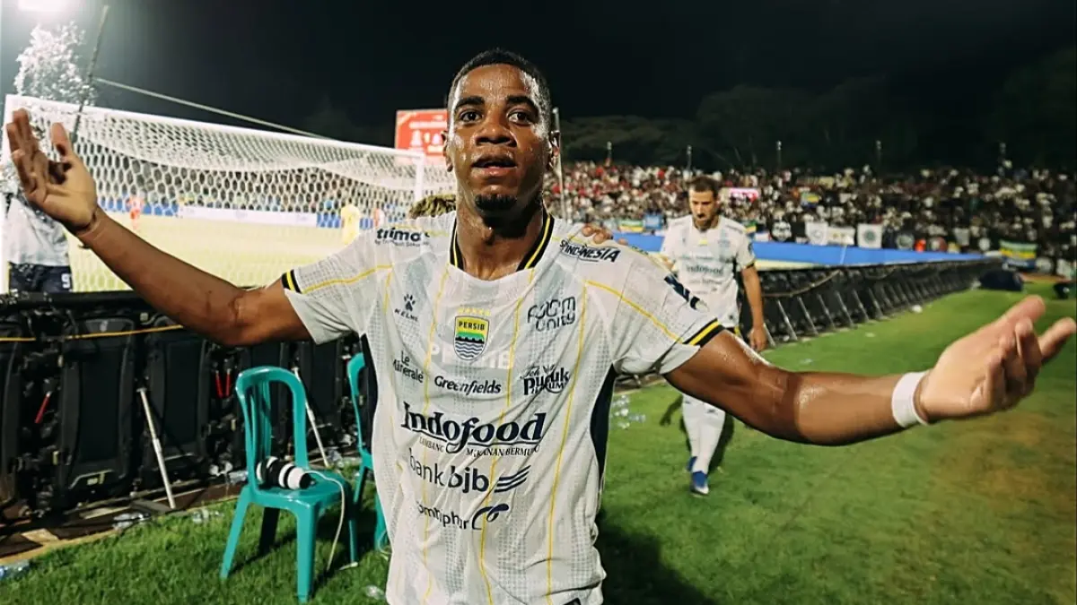 Uilliam Barros bawa Persib Bandung menang atas Persijap Jepara di Liga 1 2026/2027. (Dok. Persib Bandung)