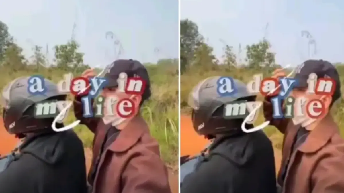 Video a day in my life yang berisi konten tak senonoh viral di TikTok.