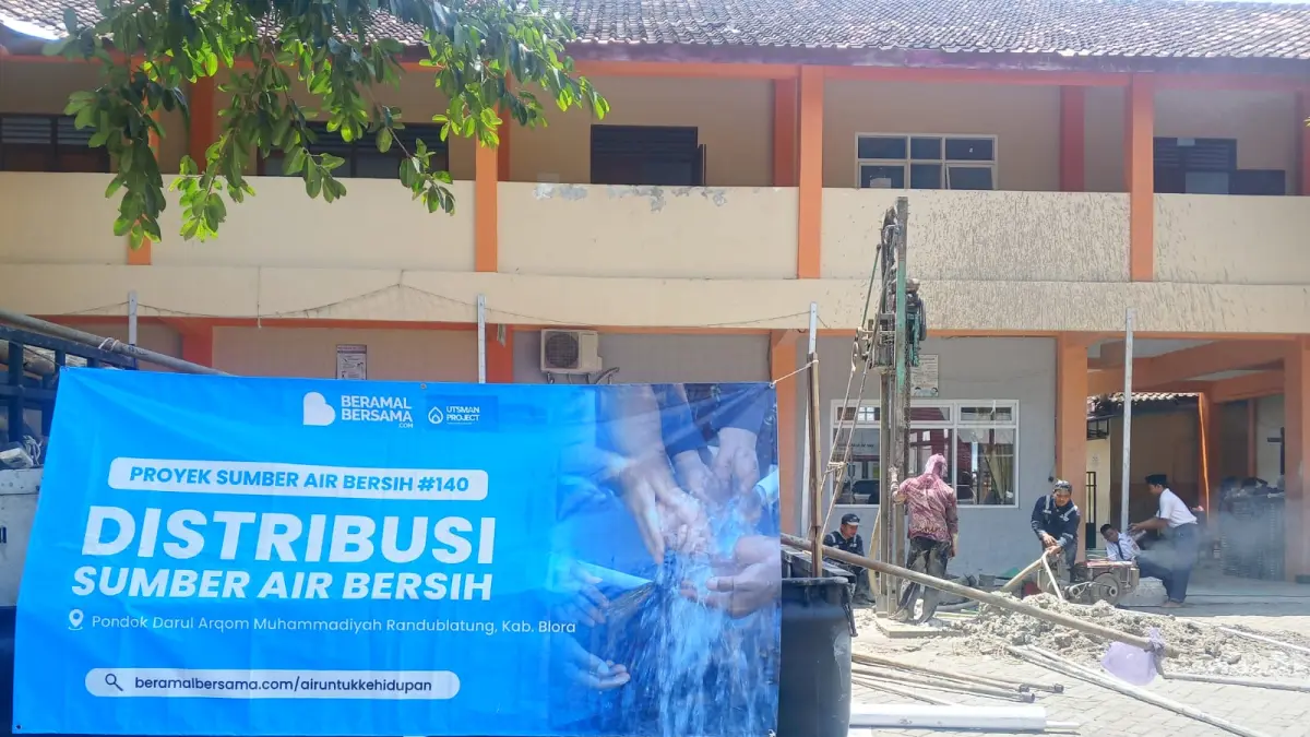 Bantuan pembangunan sumur dalam di Blora. (Ist)