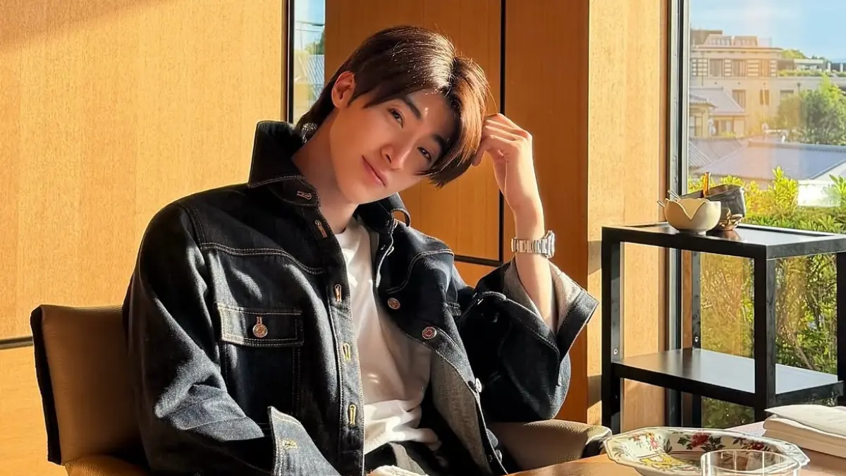 Blue Pongtiwat, aktor Thailand yang mencuri perhatian usai dikaitkan dengan Lias BLACKPINK. (Instagram: blue_pongtiwat)