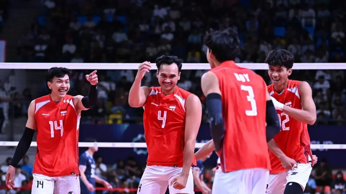 Jadwal Voli Putra Indonesia di Asian Games 2026, Cek Jam Tanding Lawan Thailand,&nbsp;Kirgistan, dan Iran