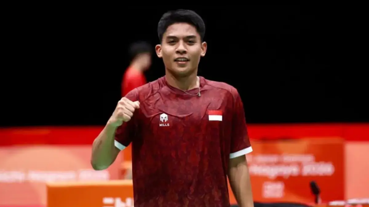 Moh Zaki Ubaidillah alias Ubed jadi penentu emas Indonesia di Asian Games 2026. (PBSI)