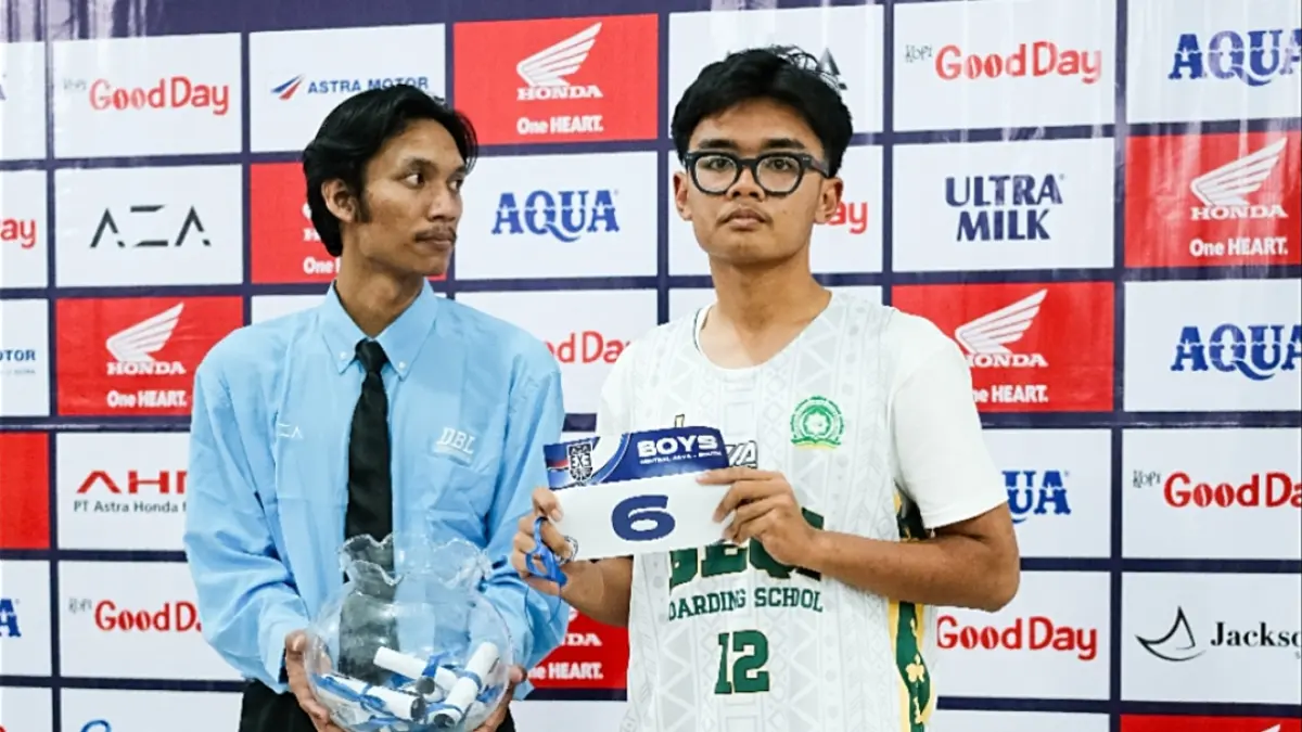Drawing AZA 3X3 Competition 2026 Central Java-South. (Dok. DBL Indonesia)