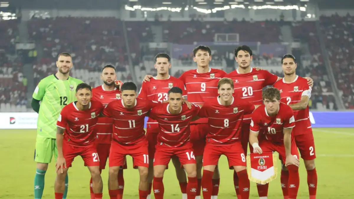 Skuad Timnas Indonesia berlaga di FIFA ASEAN Cup 2026. (Dery Ridwansah/JawaPos.com)