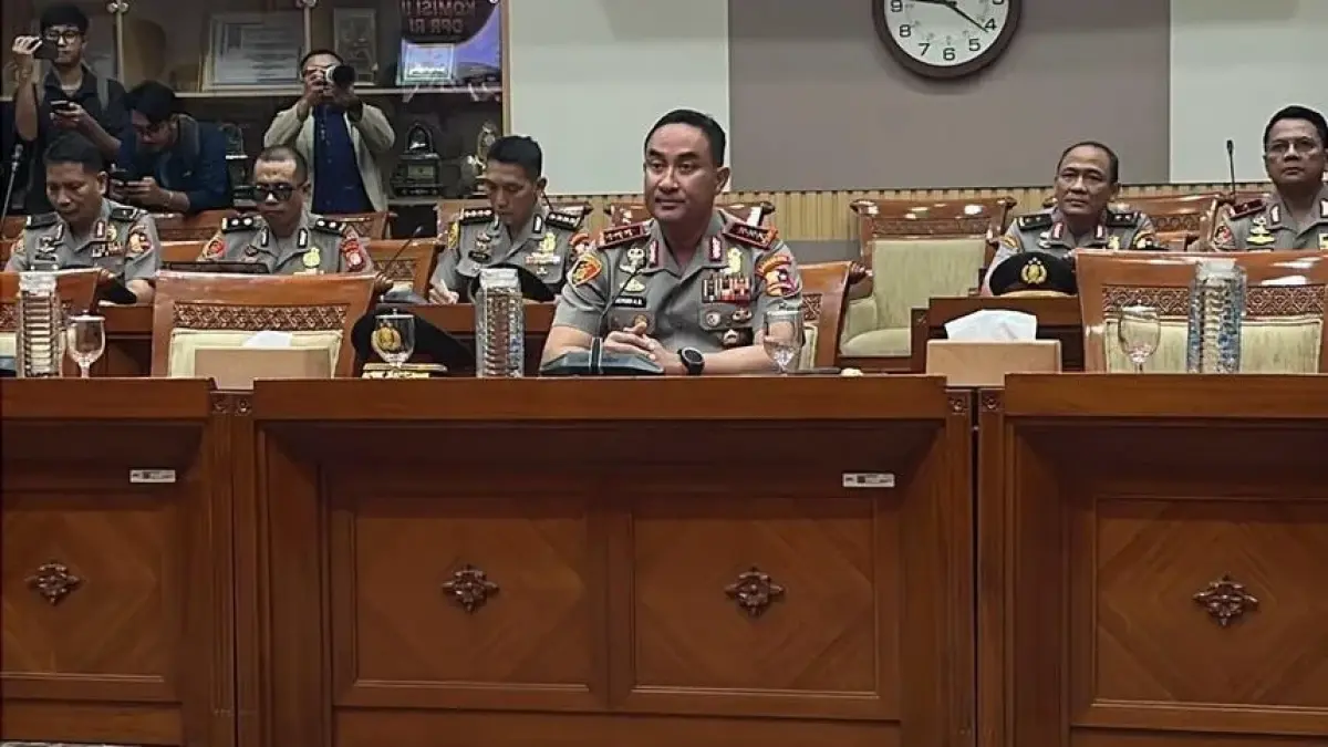 Komjen Pol Suyudi Ario Seto, saat menjalani uji kelayakan sebagai calon Kapolri di Komisi III DPR RI, di Kompleks Parlemen, Senayan, Jakarta Selatan, Kamis (1/10/2026)(Dok. Istimewa)