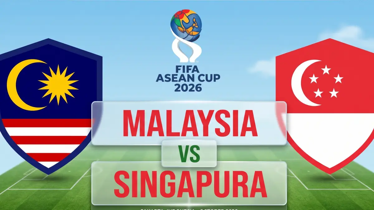 Malaysia vs Singapura FIFA ASEAN Cup 2026.